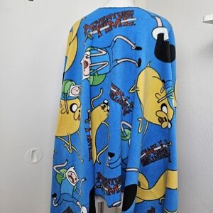 Adventure Time Poncho Wearable Blanket